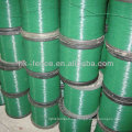 Alambre recubierto de PVC de alta calidad y colorido (fábrica)